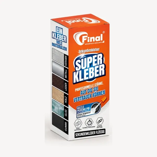 FINAL Super Glue Sekundenkleber, 20 g