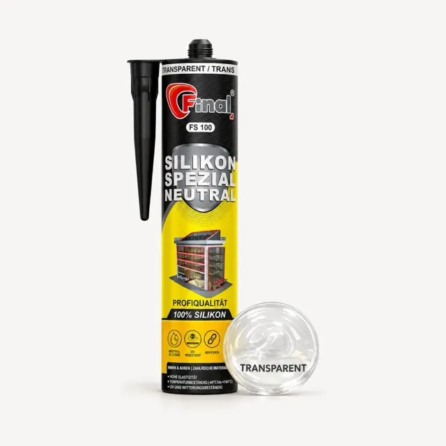 FINAL Silikon Neutral, transparent, Kartusche 310 ml